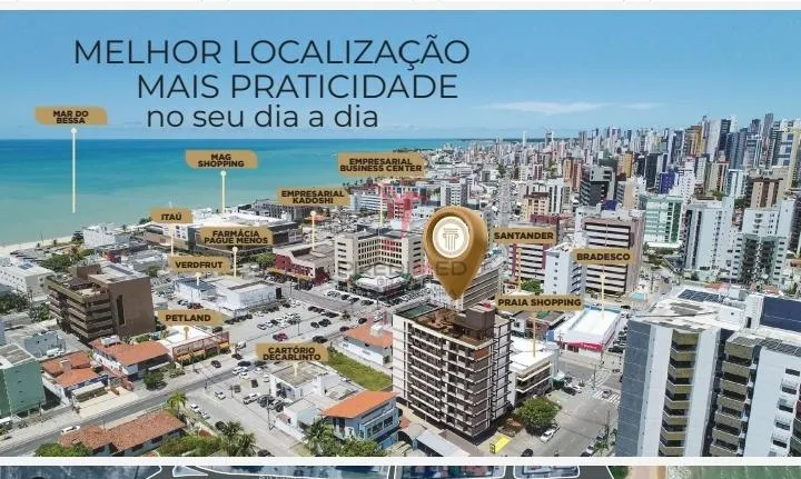 Foto do imóvel Flat no Jardim Oceania, perto da praia. Oportunidade, bem abaixo da tabela da construtora