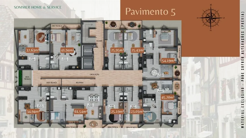 Imagem Apartamento à venda, 41 m² por R$ 422.666,50 - Jardim Oceania - João Pessoa/PB