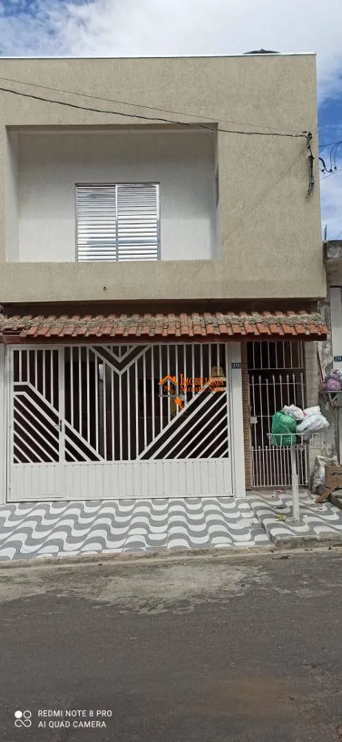 Imagem Sobrado com 5 dormitórios à venda, 125 m² por R$ 425.600,00 - Jardim Santa Paula - Guarulhos/SP