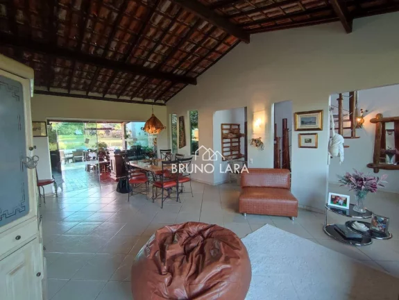 Imagem Casa com 4 dormitórios à venda, 330 m² por R$ 1.190.000,00 - Condomínio Fazenda Solar - Igarapé/MG