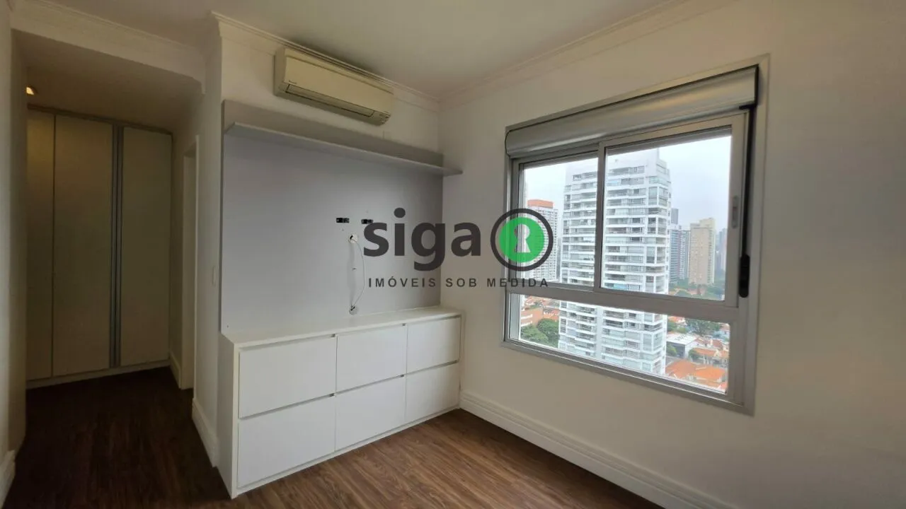 Imagem Brooklin - 105 m² - 2 dormitórios sendo 2 Suítes - Varanda Gourmet - Pronto para Morar