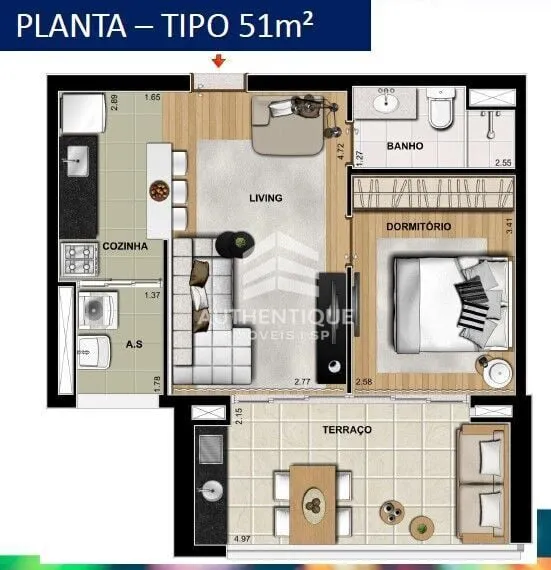 Imagem ENERGY BROOKLIN - Apartamento no bairro Brooklin à venda