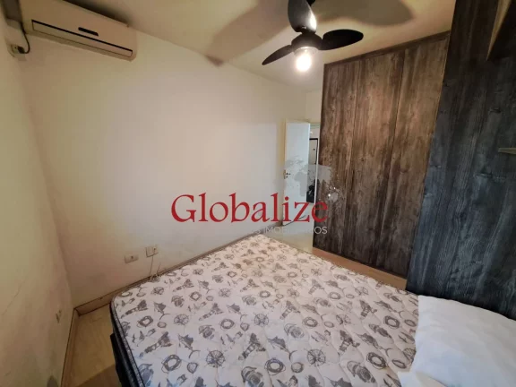 Imagem Apartamento com 60m², 1 quarto, 1 quadra da praia, elevador e portaria por R$420.000,00 na Ponta da Praia em Santos
