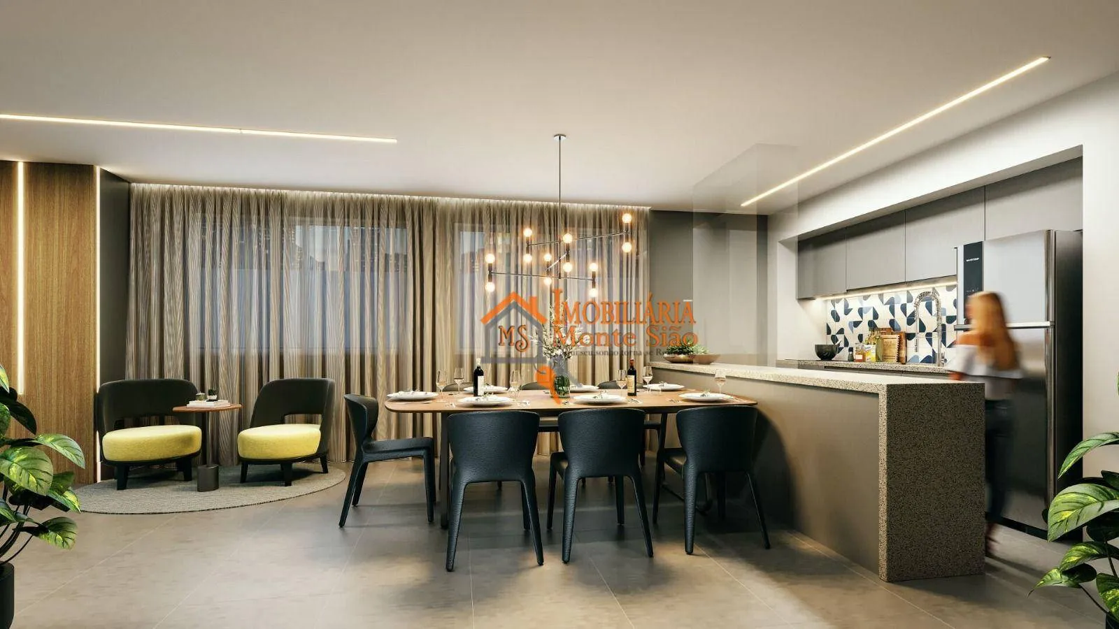 Imagem Apartamento com 2 dormitórios à venda, 56 m² por R$ 429.606,00 - Vila Rosália - Guarulhos/SP