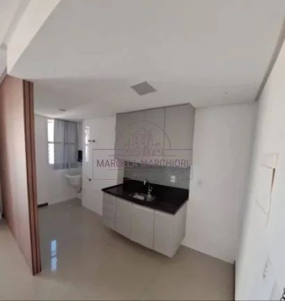 Imagem Ap 1 quarto na melhor localização na Praia da Costa, armários cozinha