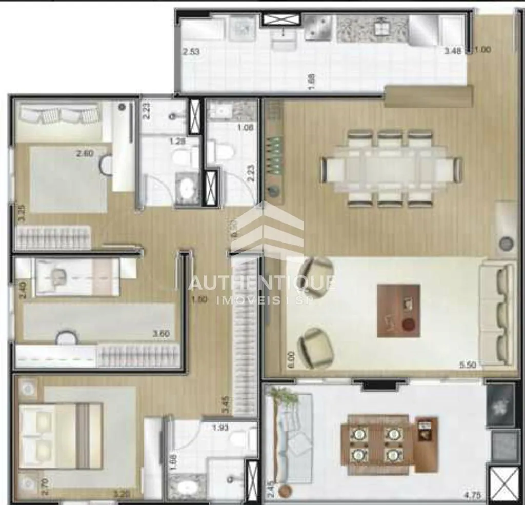 Imagem PRACA JARDIM VALPARAISO SANTO ANDRE - Apartamento na Vila Valparaíso, Santo André à venda