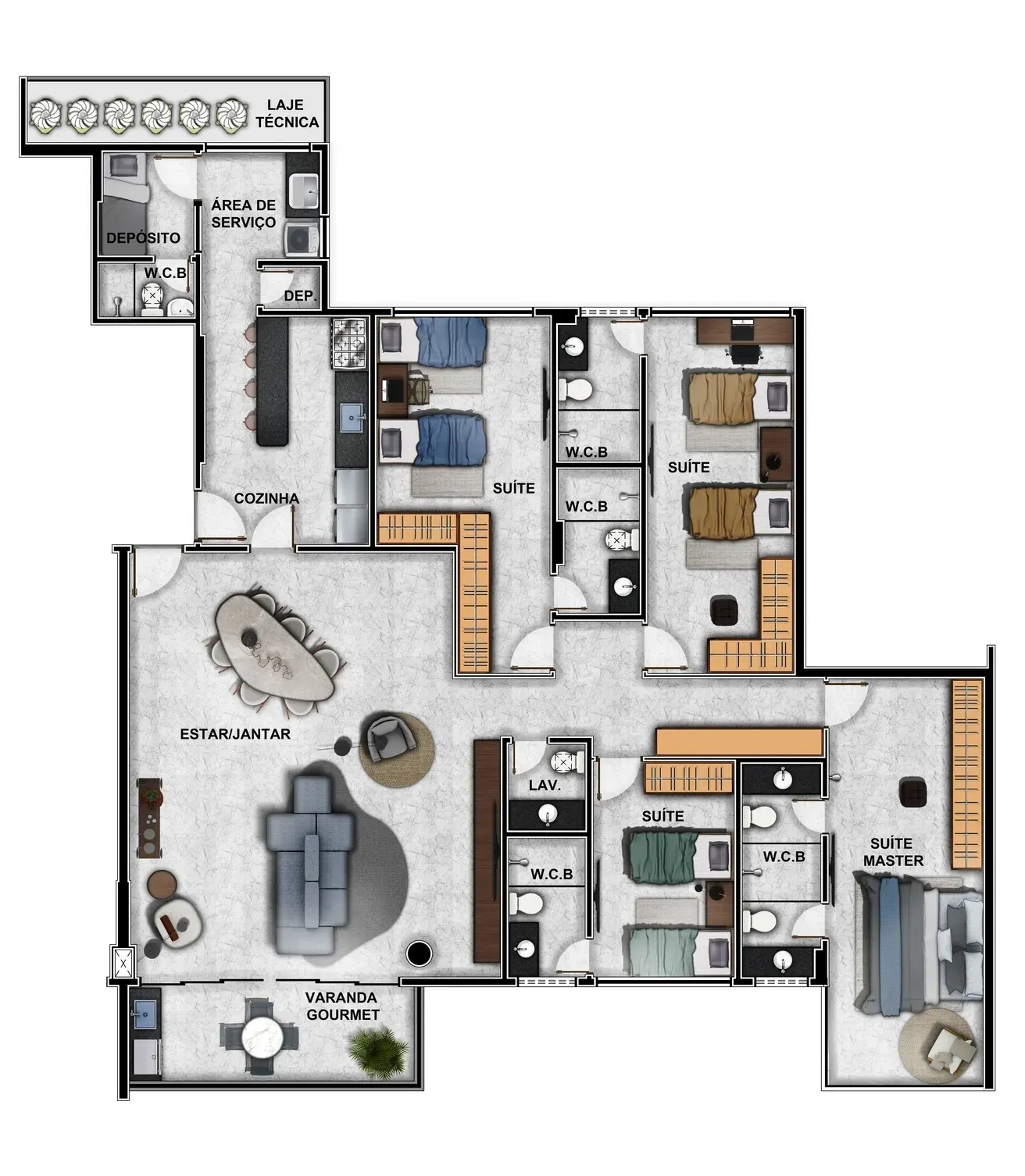 Imagem Edifício Residencial com 4 Quartos à Venda, 122 m² em Ponta Verde - Maceió