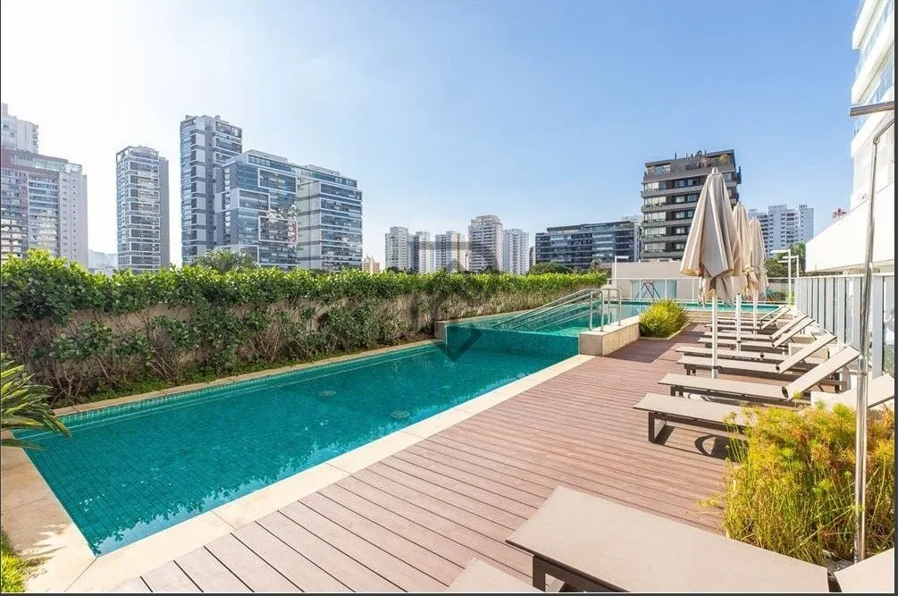 Imagem Apartamento brooklin pronto para morar andar alto vista livre