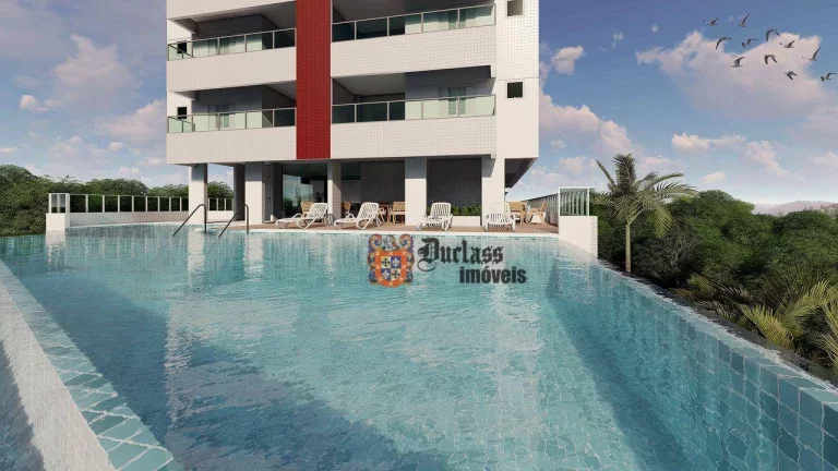 Imagem Apartamento com 2 dormitórios à venda, 71,94 m² por R$ 501.277 - Caiçara - Praia Grande/SP