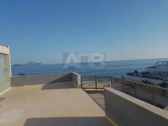 Imagem Cobertura Duplex à venda no Leblon, 4quartos, 326m2, 3vagas, vista mar!