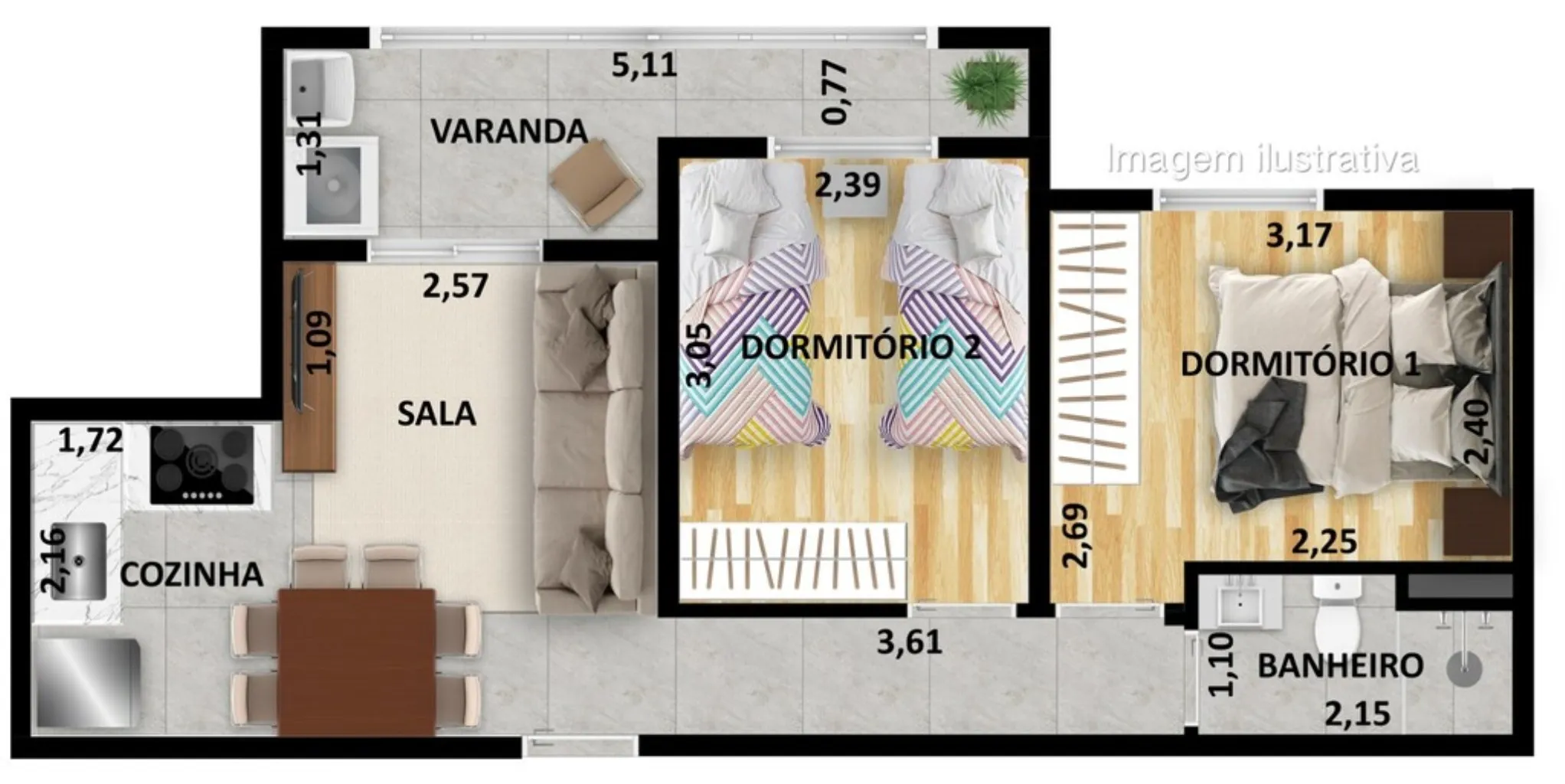 Imagem APARTAMENTO RESIDENCIAL em São Paulo - SP, Vila Ré