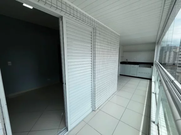 Imagem Apartamento com 3 dormitórios sendo uma suíte - vista para o mar, 129 m² por R$ 900.000 - Ocian - Praia Grande/SP