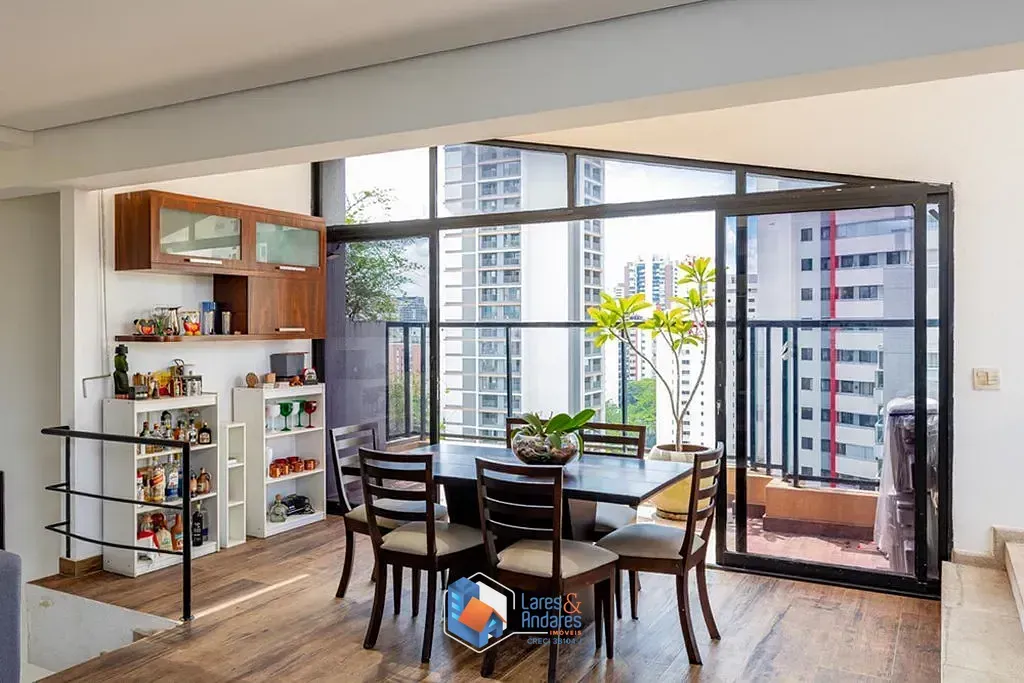 Imagem Cobertura Duplex à venda 2 Quartos 1 Suite 3 Vagas 210M² Brooklin Paulista São Paulo - SP