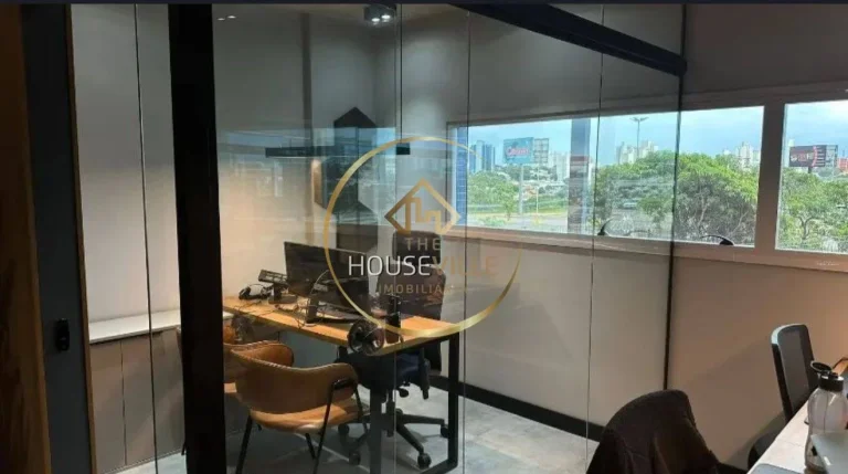 Imagem Centro Comercial, Escritório pronto com 24 lugares, Aquarius, Sjc.