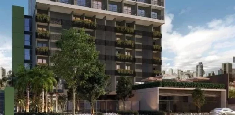 Imagem Flat disponível para locação no Houx Pinheiros, com 27m² e 1 dormitório