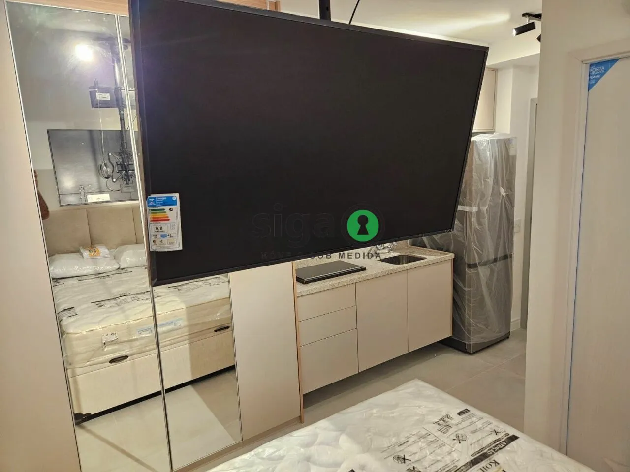 Imagem Apartamento Studio para locação mobiliado em Pinheiros, São Paulo - SP