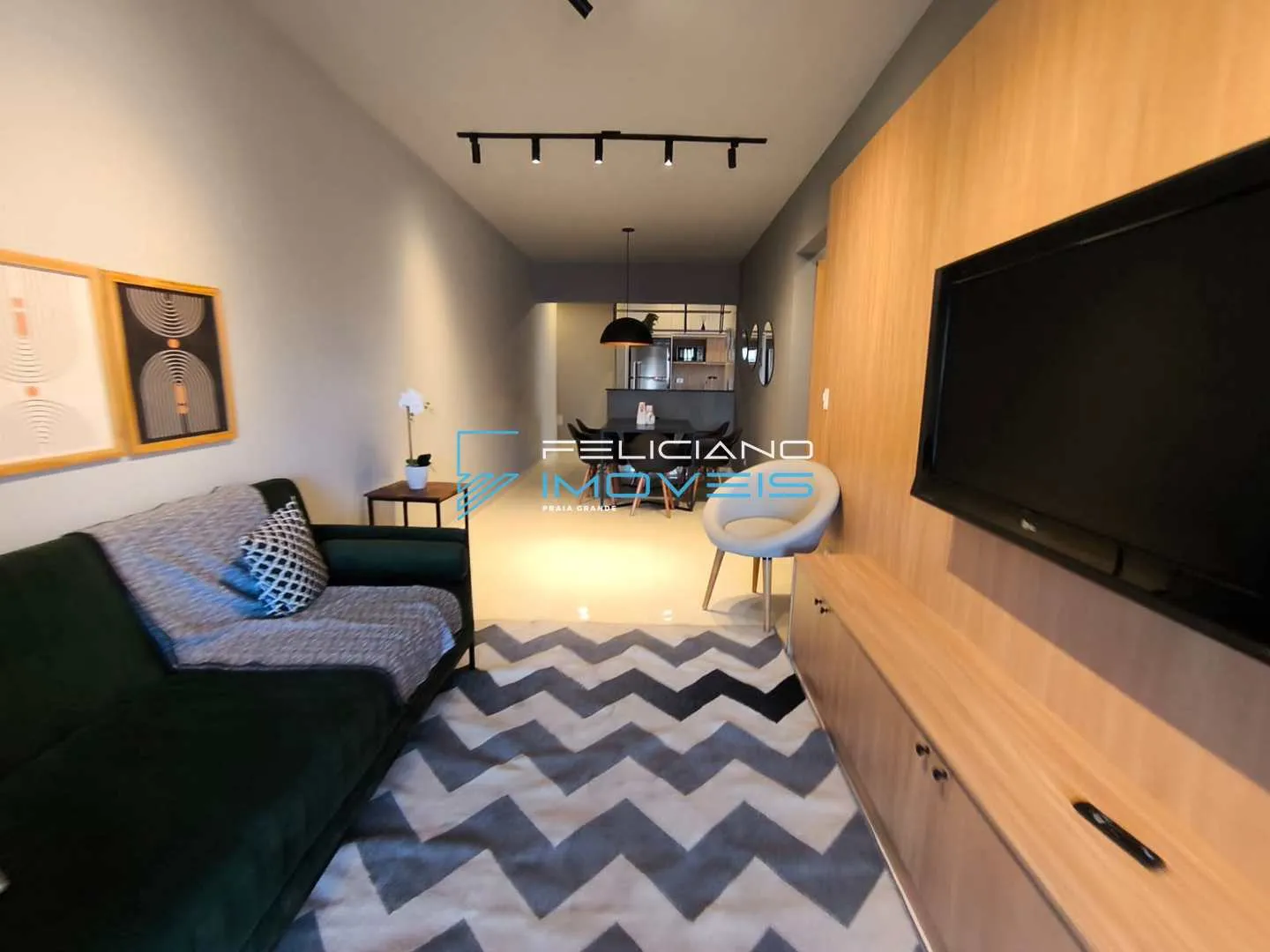 Imagem Apartamento com 2 quartos, Aviação, Praia Grande - R$ 685 mil, Cod: 5652