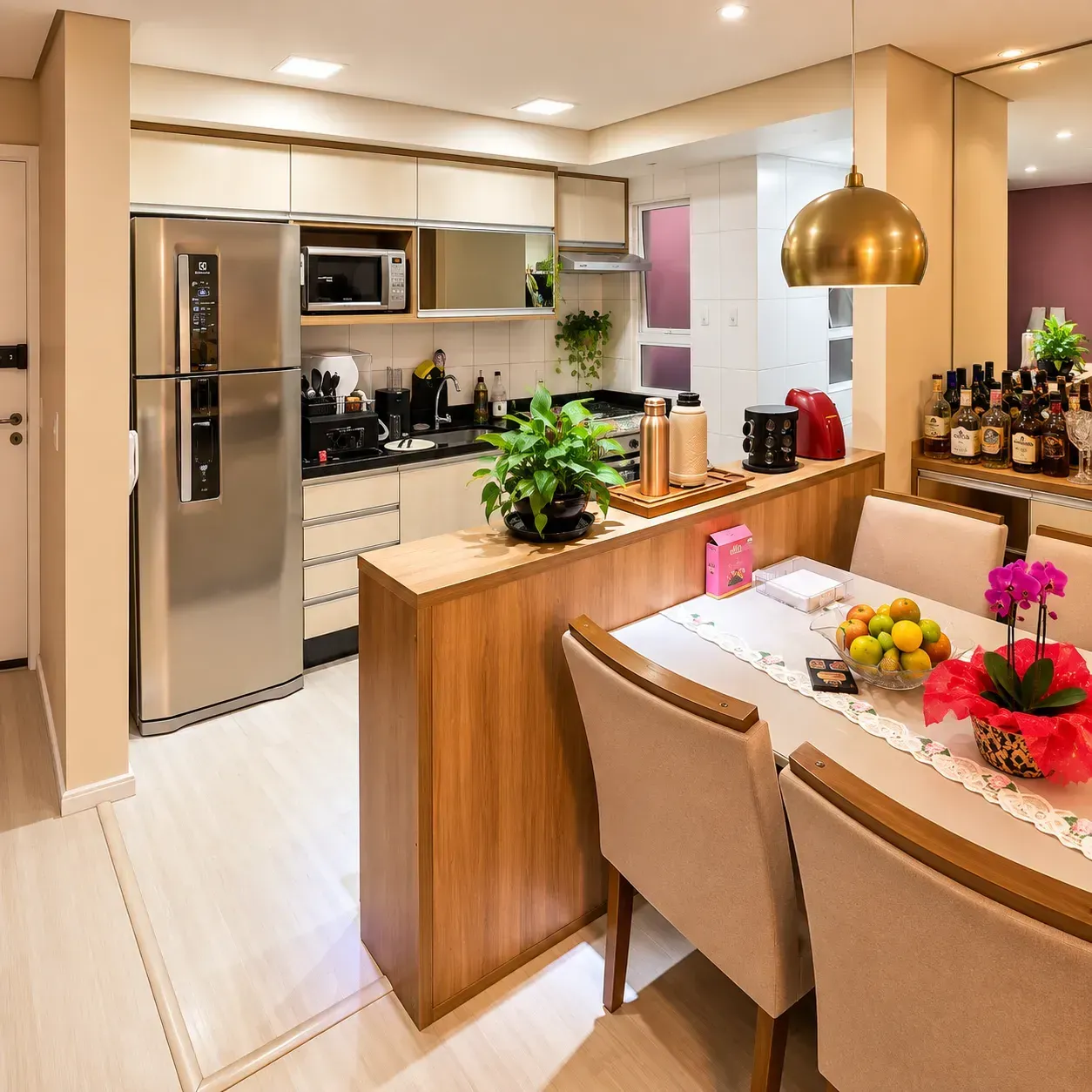 Imagem Apartamento à venda - Área útil 72 m2 com 3 dormitórios - 2 vagas - Residencial Morada dos Pinheiros
