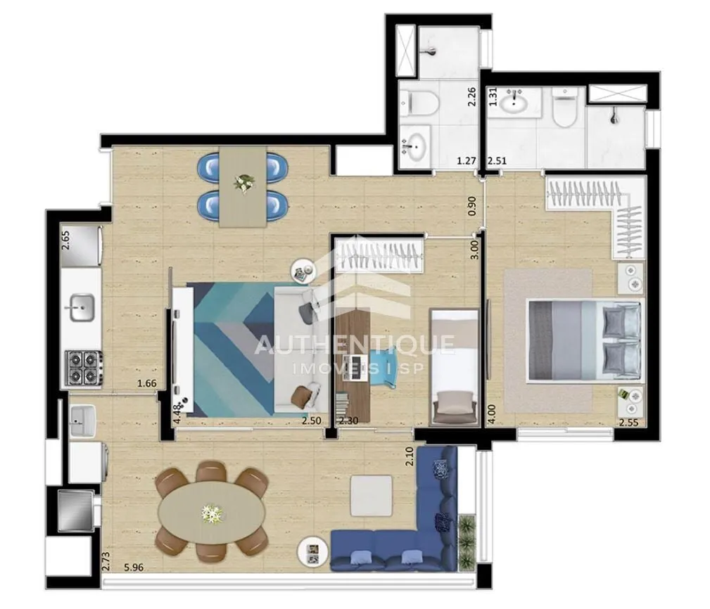 Imagem BONNA VILA MARIANA - Apartamento à venda no bairro Mirandópolis - São Paulo/SP, Zona Sul