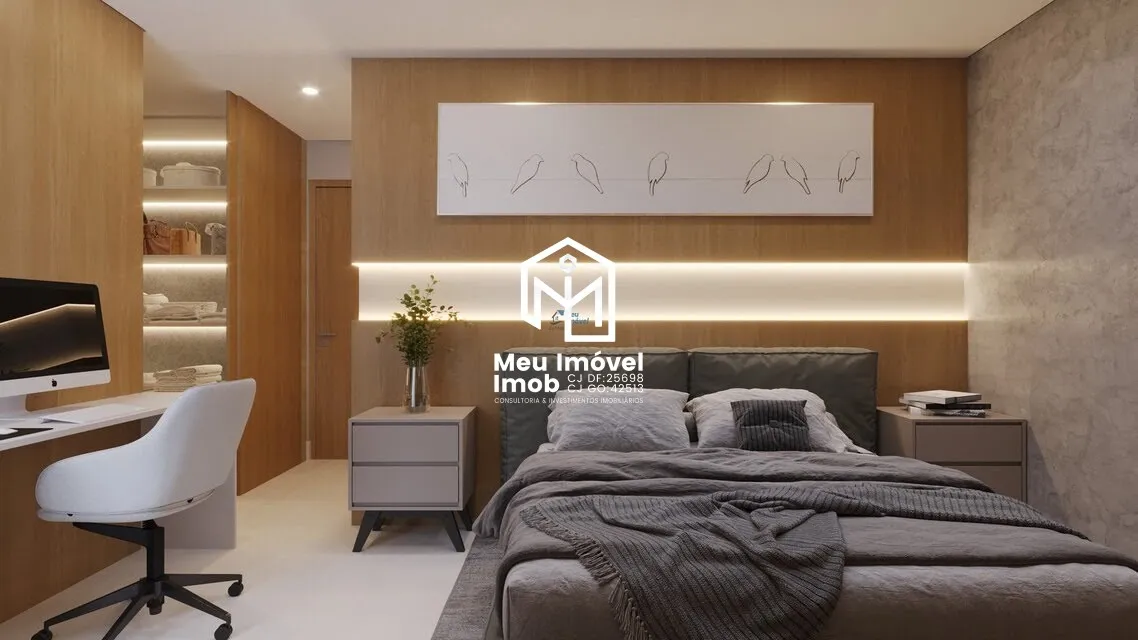 Imagem Res. Vivant Apto 3 Quartos 1 Suíte 2 Vagas 75m² Luziânia/GO