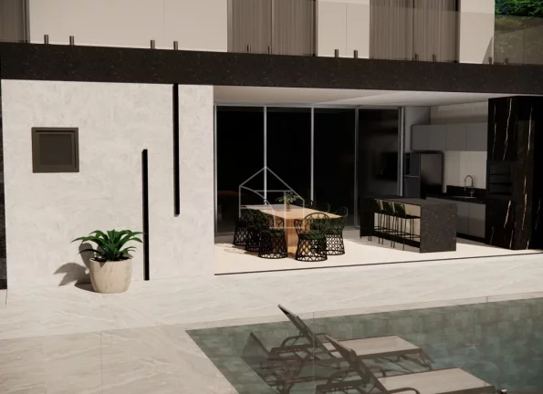 Imagem Casa de Alto Padrão no Alphaville Jacuhy com 3 suites