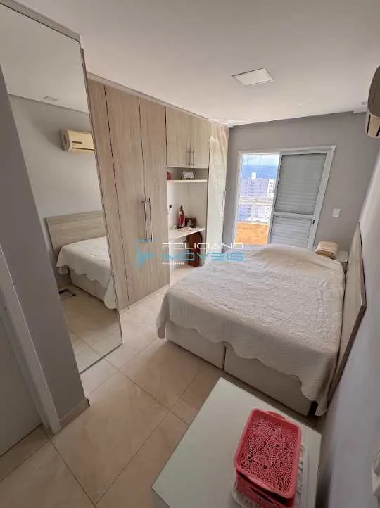 Imagem Apartamento com 2 quartos, Guilhermina, Praia Grande - R$ 610 mil, Cod: 7315