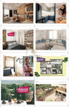 Imagem Lançamento Casa 2 dormitórios ( 1 suíte), Smart Living, Bairro da Floresta.