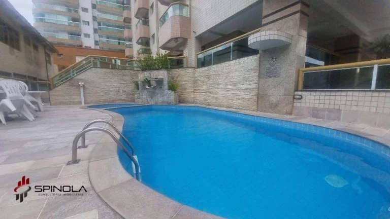 Imagem Apartamento com 1 dormitório à venda, 49 m² por R$ 350.000,00 - Tupi - Praia Grande/SP