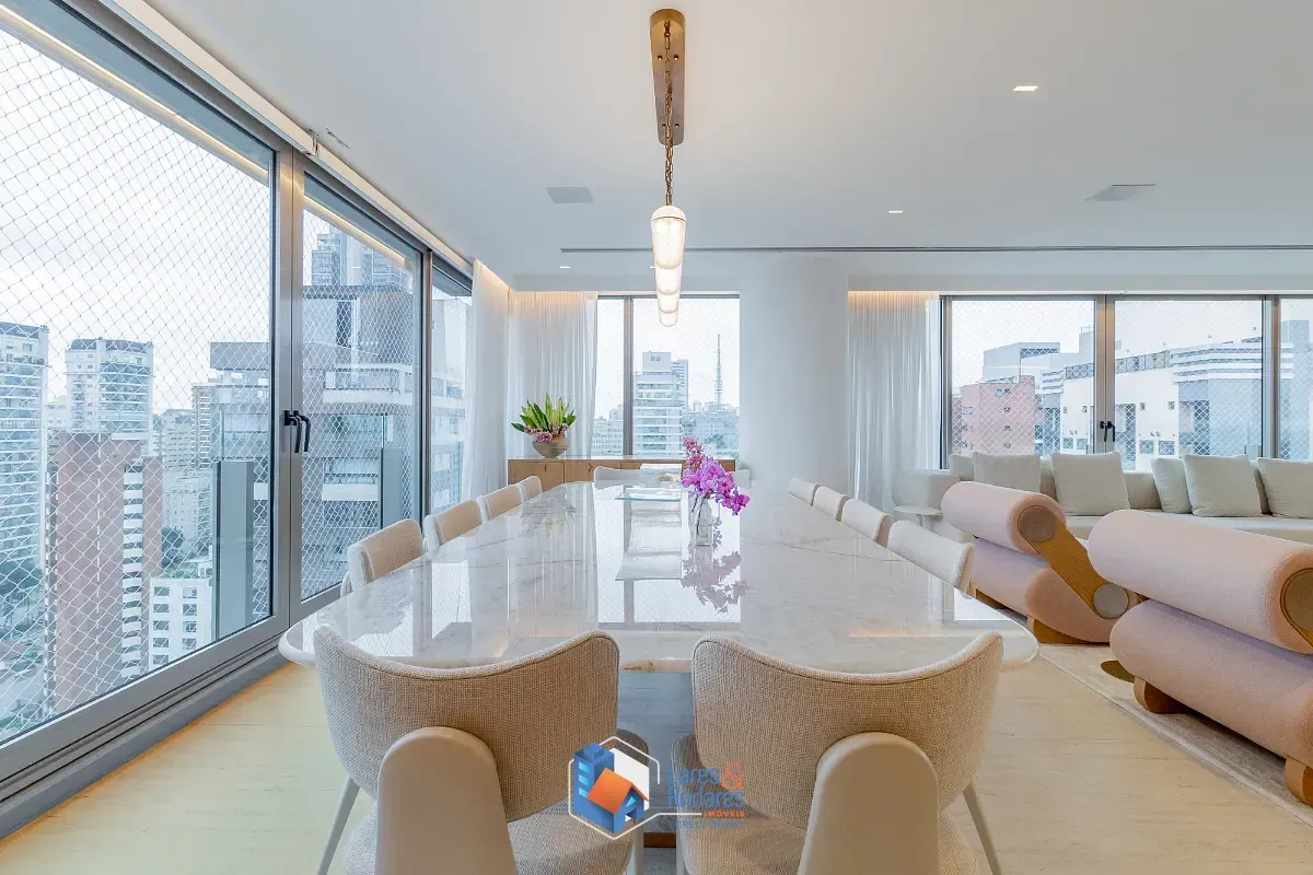 Imagem Apartamento para venda em Pinheiros com 4 quartos, sendo 4 suítes, 340m²