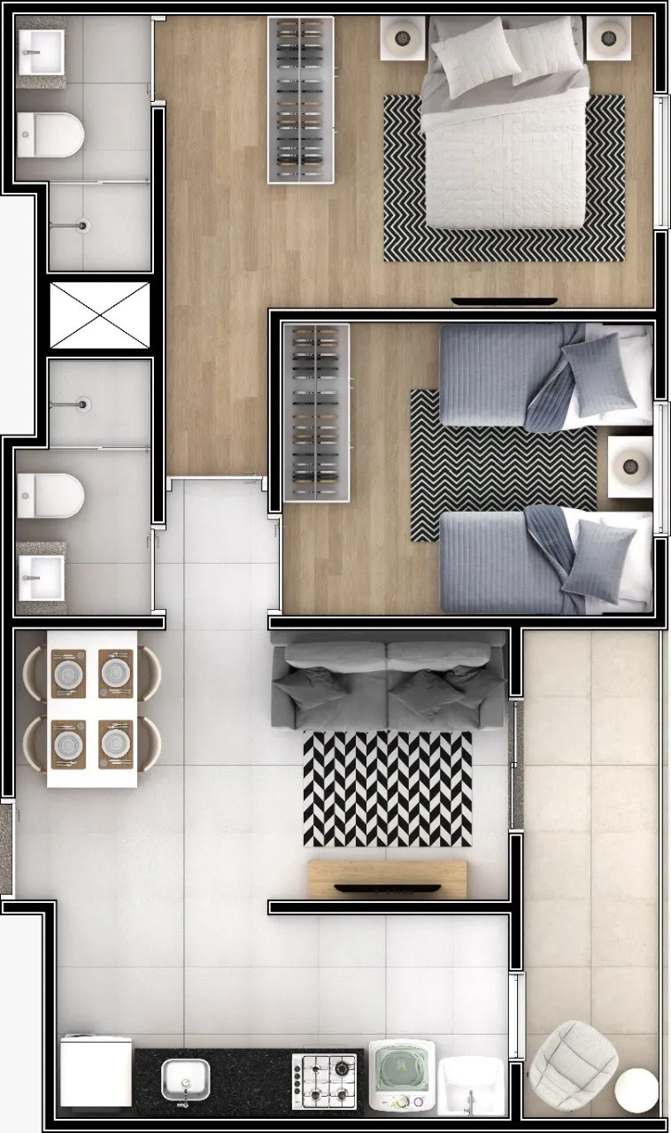 Imagem Apartamento 3 quartos em Cotia SP, apartamento 3 dormitórios em Cotia SP, apartamento em obra em Cotia SP, comprar apartamento em construção Cotia SP