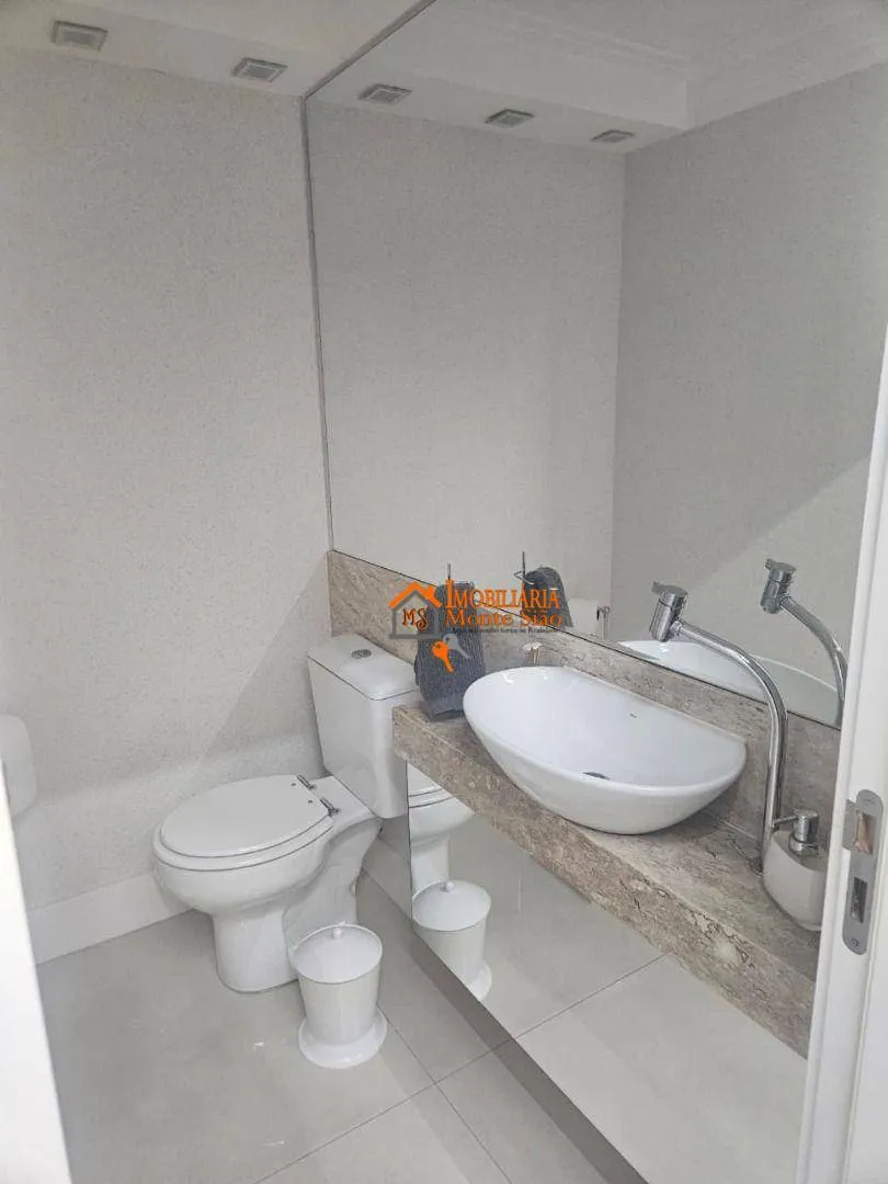 Imagem Apartamento com 2 dormitórios para alugar, 86 m² por R$ 6.565,00/mês - Picanço - Guarulhos/SP