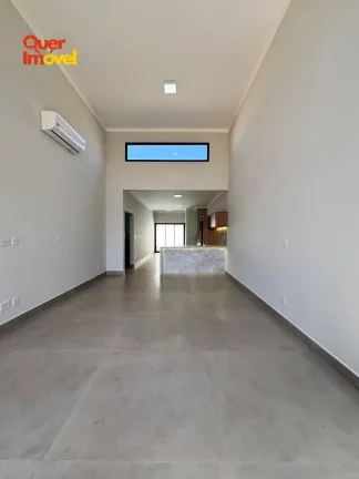 Imagem Imperdível oportunidade de adquirir casa em condomínio na Reserva Imperial, Ribeirão Preto-SP! 3 quartos, 3 suítes, 2 salas, 4 banheiros, 4 vagas de garagem e 151,50 m² de área. Visite agora! Quer Imóvel Negócios Imobiliários!