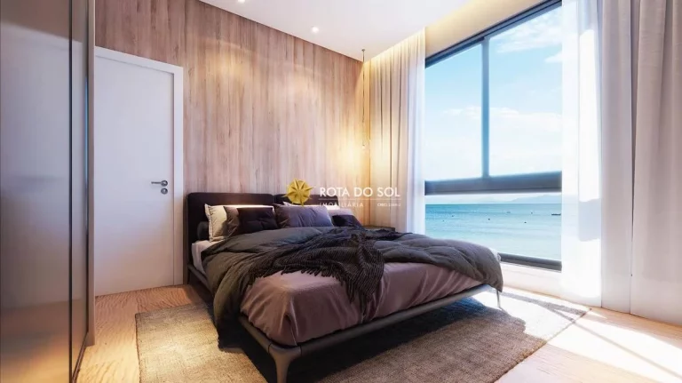 Imagem Monte Carlo Yatchs Apartamento 3 suítes frente mar Praia Zimbros Bombinhas SC