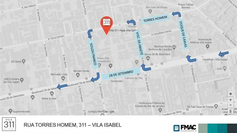 Imagem Apartamento a Venda no bairro Vila Isabel - Rio de Janeiro, RJ
