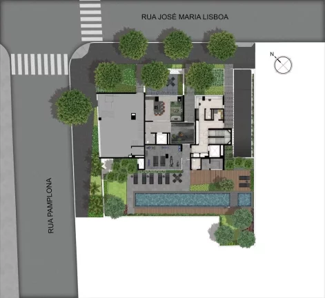Imagem Apartamento Alto Padrão à Venda No Jardim Paulista Com 3 Suítes e 3 Vagas - Lançamento