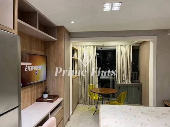 Imagem Flat disponível para locação no Lume Alto da Boa Vista, com 25m² e 1 dormitório
