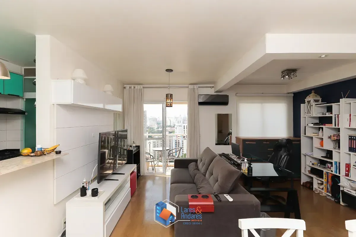 Imagem Apartamento para venda em Indianapolis com 1 quarto, sendo 1 suíte, 54m²