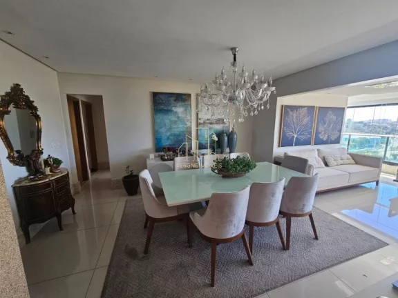 Imagem Apartamento alto luxo com três suítes vista mar varanda gourmet a venda na Colina A em Patamares