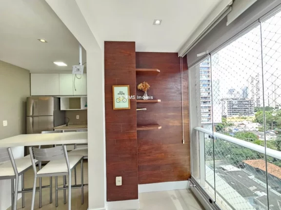 Imagem Apartamento de locação no Brooklin. 1 quarto, com 36m² de área.