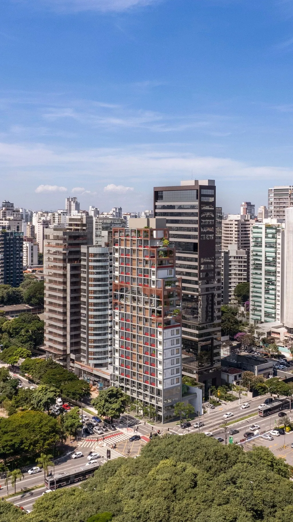 Imagem Com um estilo contemporâneo, sofisticado e inspirador, o Hive Ibirapuera oferece 42 residências ex...