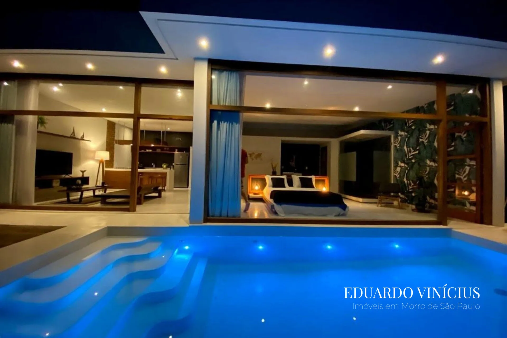Imagem Gamboa Villas - Casa de Alto Padrão 286m² com Piscina Privativa e Vista Mar na Gamboa
