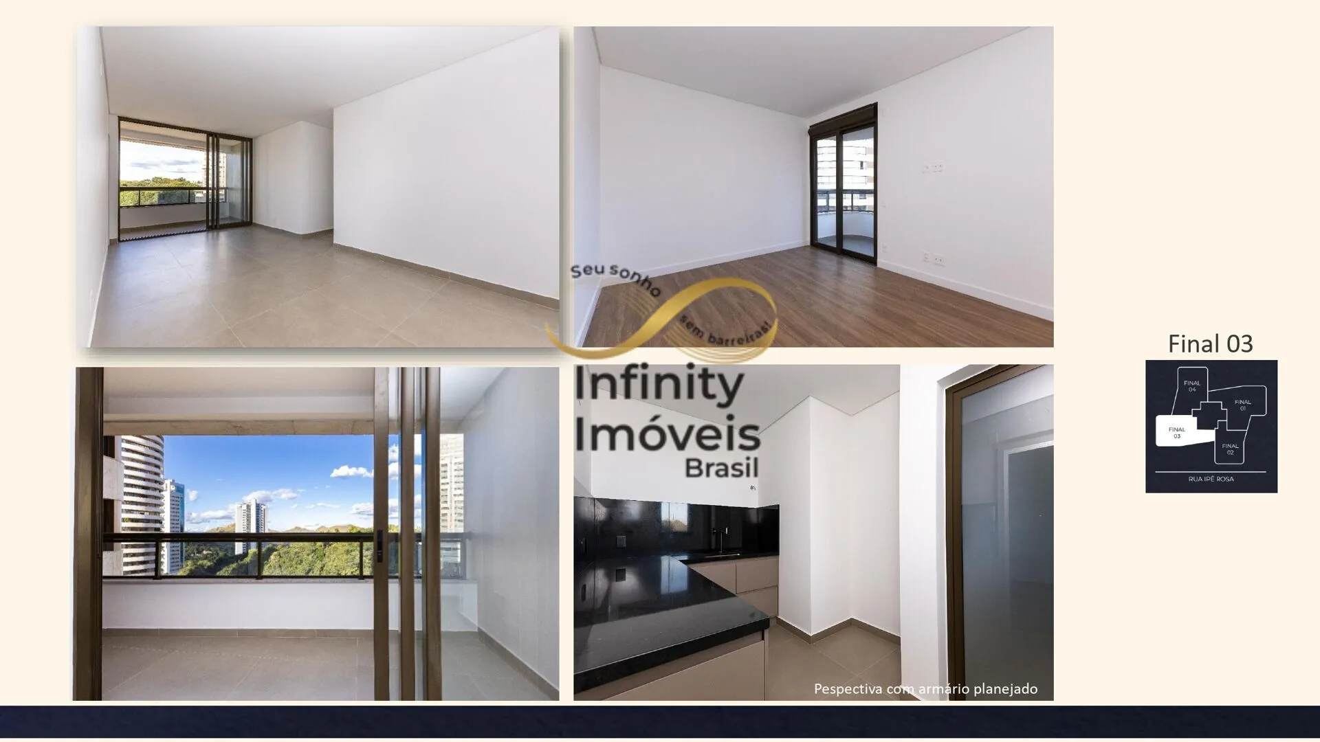 Imagem LUAR - Apartamento à venda no bairro Vale do Sereno - Nova Lima/MG
