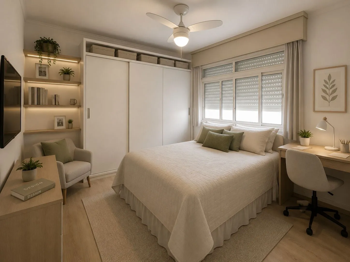 Imagem Apartamento de 3 quartos, suíte e 1 vaga de garagem no bairro Bom Fim em POA/RS