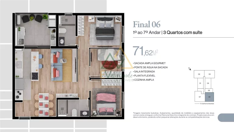 Imagem Apartamento à venda Bacacheri Curitiba PR