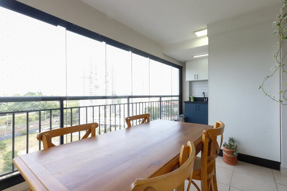 Imagem Apartamento para venda em Vila Anastácio com 3 quartos, sendo 2 suítes, 92m2