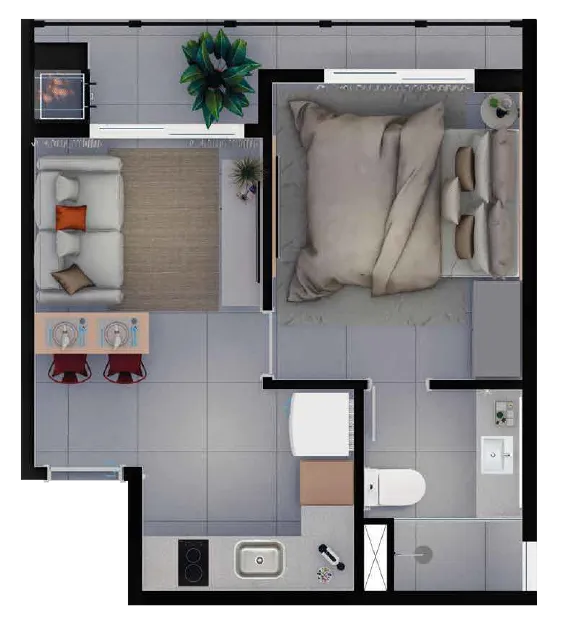Imagem APARTAMENTO RESIDENCIAL em Curitiba - PR, Centro