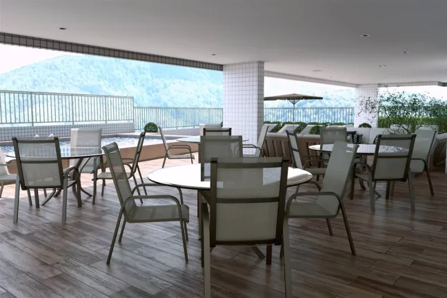 Imagem APARTAMENTO COM 123.28 m² - FORTE - PRAIA GRANDE SP