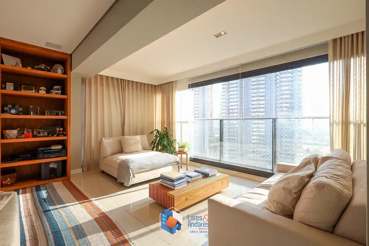 Imagem Apartamento para venda em Brooklin com 3 quartos, sendo 3 suítes, 145m²