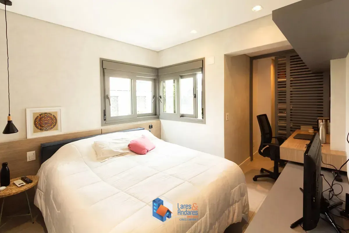 Imagem Apartamento para venda em Indianópolis com 1 quarto, sendo 1 suíte, 77m²