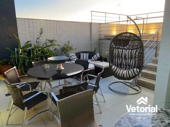 Imagem Apartamento Mobiliado Duplex de Alto Luxo, com 3 quartos, sendo todos suítes, 01 master e closet - Morada Nobre - Barreiras/Bahia